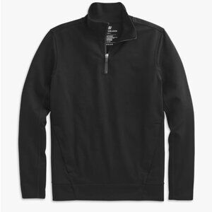 Mack Weldon Atlas Half Zip - Black - Men's Large